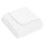 yescool Weighted Throw Blanket 7lbs, 41" x 60", White 1