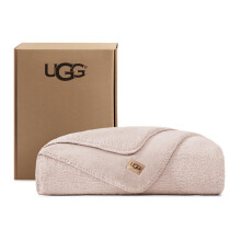 UGG Whitecap Twin Blanket, Plush Fleece, 66" x 90", Pink