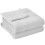 yescool Weighted Blanket for Adults 15lbsTwin Size, 48" x 72", White 1