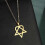 Rustfrit stål Heartagram stjerne vedhæng halskæde til smykkeentusiaster 4