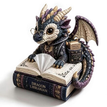 Cutie de șervețele Dragon, proiect de cusut DIY, matlasată, patchwork, suport pentru șervețele pentru birou, raft sau s