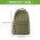 Fashionable Backpacks Practical Wear Resistant Corduroy Practical Compartment Design Suitable for Professionals  White 3
