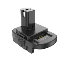 Adaptér na prevodník batérií pre Dewalt 18V-20V na RYOBI 18V lítium-iónová a Ni-NH a Ni-CD batéria pre P108 P105