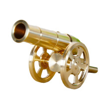 Mini Cannons Figurine Militarys Model Brass Cannons Souvenir Decompressions Toy Desktops Decorations Office Decors Kids Gift Multicolor