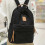 Fashionable Backpacks Practical Wear Resistant Corduroy Practical Compartment Design Suitable for Professionals  White 5