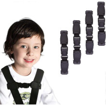 clips automáticos para cinturón de seguridad infantil, clip para cinturón de pecho para evitar que los niños se enganche