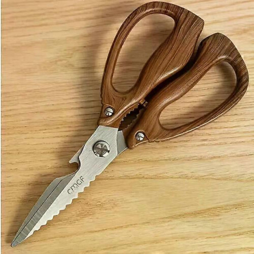 Heavy Duty Stainless Steel Kitchen Bone Shears Sharp Multi-Purpose Food Scissors For Chicken Duck Goose Bone Cutting