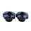 M8 X 50mm Diameter Thread Clamping Star Knob Black Replacement 2pcs 1