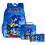Blue Hedgehog Character 3-in-1 Backpack Set with Lunch Bag & Pencil Case 1