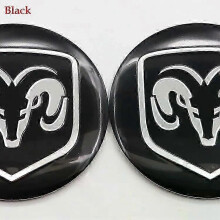 4pcs 56mm Car Logo Wheel Center Cap Auto Rim Badge Dust-proof Covers Decal Refit Creative Decoration Emblem Sticker Gy