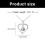 Smooth Heart Plan Athletic Necklace Thin Nonallergenic Rustless Chain For Delicate Skin Wear Multicolor 3