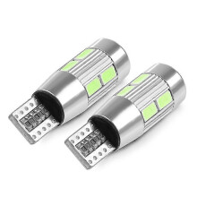 2 st bilstyling bil auto led t10 194 w5w 10 smd 5630 led-lampa led-lampa parkeringsljus sidoljus 2 st 194 w5w