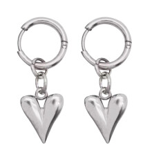 Boucles d'oreilles pendantes cœur Y2K, mignonnes et tendance, en alliage, cadeau pour femmes et filles, multicolores.