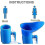 Bouteille à urine portable épaisse 2000 ml pour urgence 3
