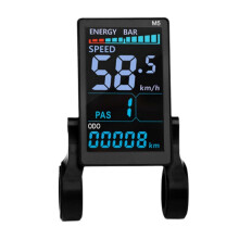 M5 24V-72V Elektrofahrrad Farbdisplay 5PIN E-Scooter LCD-Panel Mountainbike-Teile Wasserdichter Stecker