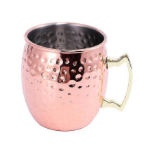 1 Stück gehämmerter Becher