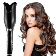 Rizador de pelo Spin N Curl, rizador giratorio de cerámica con pantalla LCD de 2,5 cm (1 pulgada)