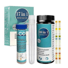 Kit di test per la qualità dell'acqua 17 in 1 per la rilevazione di E. coli, compatibile con i test di qualità dell'acqua domestic