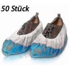 Confezione da 50 copriscarpe ultra resistenti agli strappi (taglie 16-44)