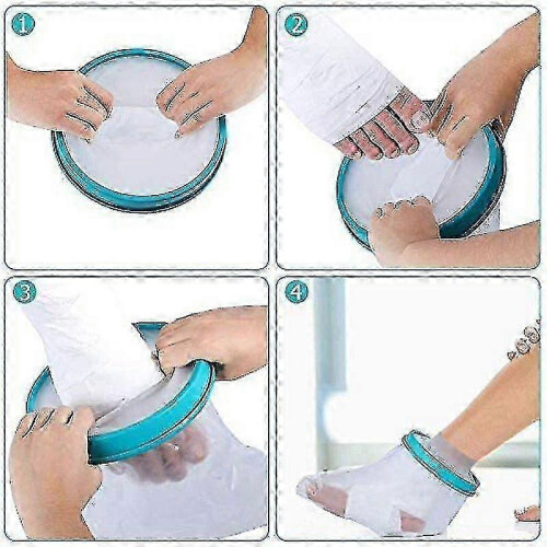 Shower protector for foot & leg - Waterproof adhesive plaster 2