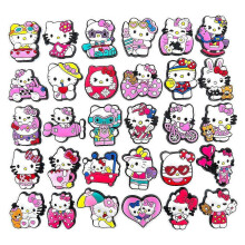 30 ciondoli decorativi di Hello Kitty per zoccoli e sandali, simpatici accessori per scarpe da regalare