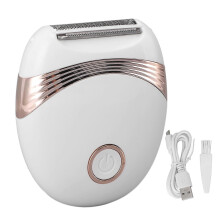 Elektrisk elektrisk epilator for jenter, USB-oppladbar, 3-i-1, IPX7 vanntett, bærbar epilator for armhuler, for kvinne