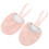 Beige Ballet Shoes Dancing Shoes Elastic Band 1Pair Toe Protector 1