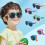 Trendy Kids Sunglasses UV Resistant Compact Eye Protection 2