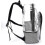 Heavy Duty Transparent Backpack, Plastic, compatible with School & Work, Black 2