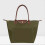 Elegant Solid Hues Women's Oxford-Style Nylon Shoulder Bag with Foldable Design and Waterproof Storage Feature 1