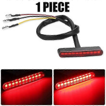 Mini LED Tail Light for Motorcycles - 12V Brake and Running Lamp for Dirt Bikes