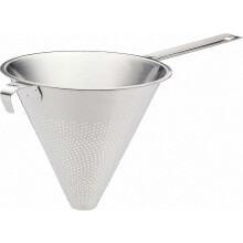 Conical Strainer with Large Holes, Stainless Steel, 17.5 cm, Chinois Style