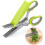 Cive, Spice Scissors, Garlic Scissors, 5 Blade Scissors Herb Scissors Kitchen Scissors Food Scissors Multifunctional Kitchen Scissors S 1