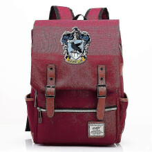Ravenclaw School of Witchcraft and Wizardry printed backpack, youth student backpack, men's and women's leisure bag, travel bag