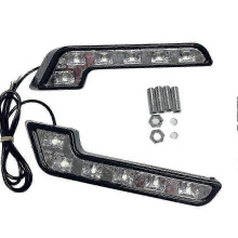 2x 12V Ljusa DRL LED-varselljus Vattentäta dimljus för körning