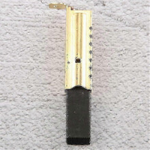 st/set tvättmaskinsmotor kolfiberinsatsborste L94mf7 kompatibel med tvättmaskin 5x13,5x39,6 mm
