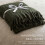 Homescapes Pure Handmade Halo Wool Blend Bed & Sofa Throw Blanket, Forest Green 6