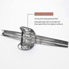 2pcs Bulldog Clips, Stainless Steel Giant Jumbo Binder Big Iron Clips 20cm Iron Clips Oversized Steel Clips- 30cm -N