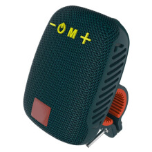 Cykel Bluetooth-högtalare IPX5 Vattentät USB-uppladdningsbar FM-radio Bärbar styrbar Bluetooth-högtalare för cykel Mörkb