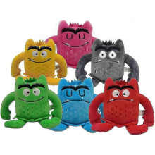 Plyšové hračky Monster, Moja malá emocionálna kreslená bábika Monster, Modro-červená plyšová hračka Monster, Sada farebn