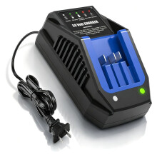 24V Charger Replacement for Kobalt 24V Max Lithium Ion Battery Charger for Kobalt 24V Drill Saw String Trimmer(US)