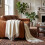 Homescapes Pure Handmade Halo Wool Blend Bed & Sofa Throw Blanket, Ivory 8
