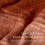 Homescapes Pure Handmade Halo Gradient Wool Blend Bed & Sofa Throw Blanket, Rust 2