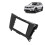 2DIN Einbaurahmen Nissan X-Trail Qashqai Rogue 5