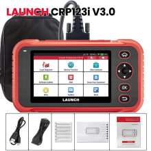 LAUNCH CRP123E V3.0 OBD2 Scanner, 5 inch scherm, 7+ Reset Service, voor auto diagnose