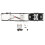 Metall Chassis Rahmen 313mm für 1/10 Crawler 1