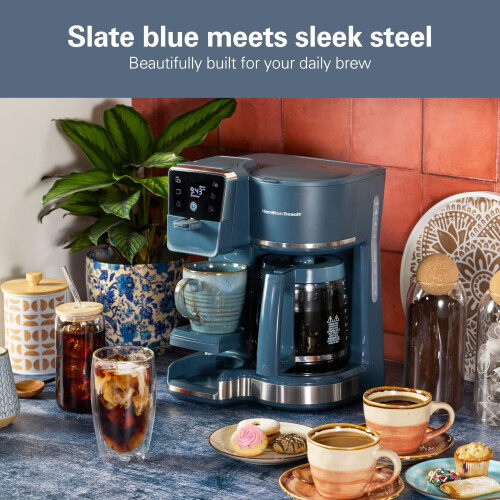 Hamilton Beach Hamilton Beach 2-Way Drip Coffee Maker & Single Serve Coffee Machine 1