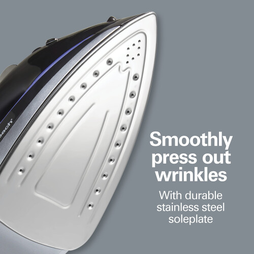 Hamilton Beach Hamilton Beach Steam Iron for Clothes With Versatile Steam Options 1