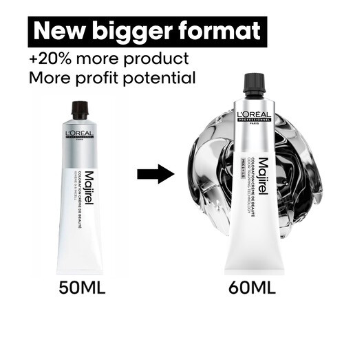 L’Oréal Paris L'Oreal Professionnel - Majirel  permanent hair Dye colour - ASH 7.1 60ML 2