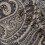 Homescapes Pure Handmade 100% Cotton Throw Classic Paisley Jacquard, Grey 6